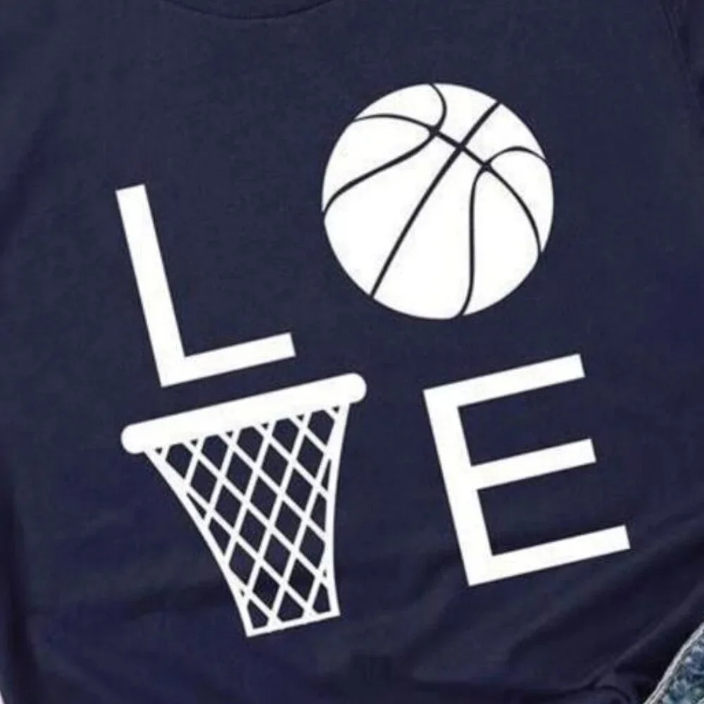 Basketball Shirt Mom Player Gift Classic Retro Unisex Cozy Outfit Tee T-Shirt166 - Picture 2 of 5
